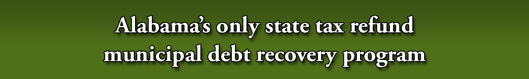 Debt Recovery Banner